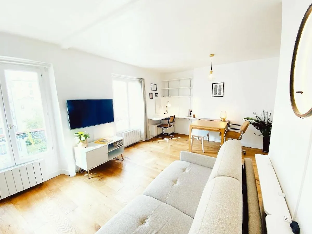 Au Calme Sur Jardin Tres Bel Lumineux - Flat-guest 公寓 巴黎