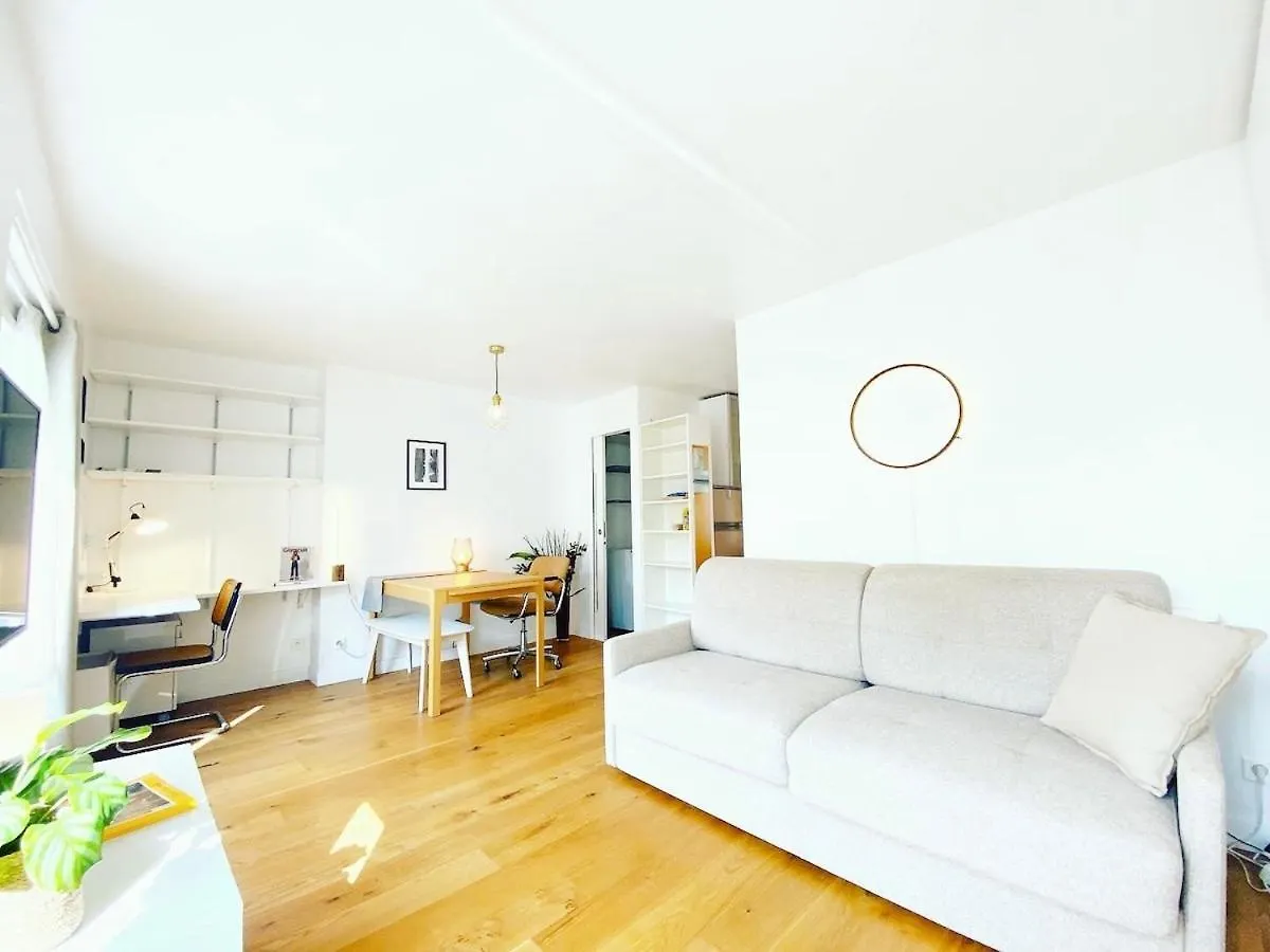 Au Calme Sur Jardin Tres Bel Lumineux - Flat-guest 公寓