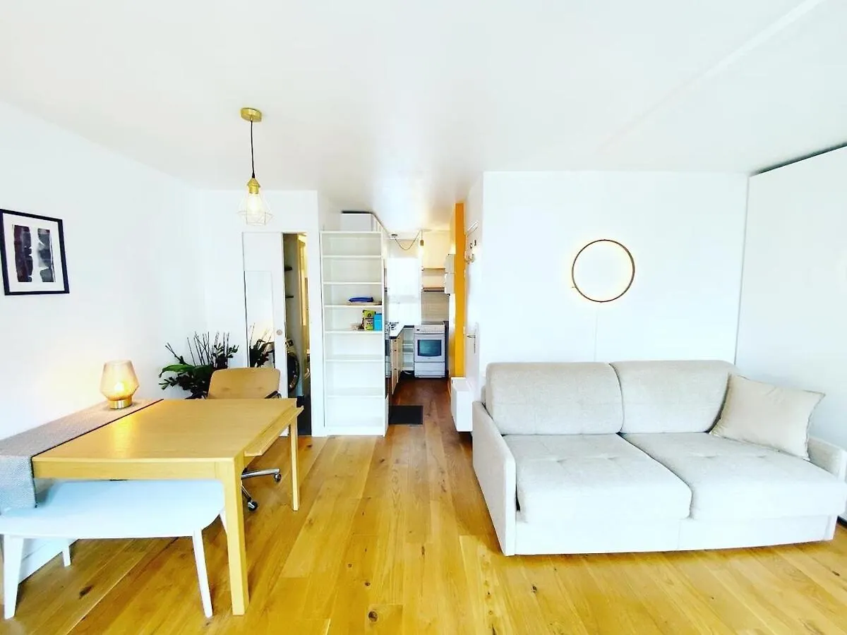 公寓 Au Calme Sur Jardin Tres Bel Lumineux - Flat-guest 巴黎